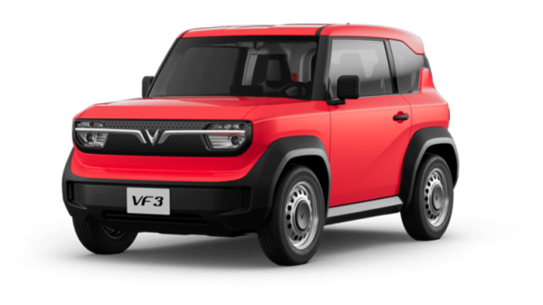 VinFast VF3 màu đỏ